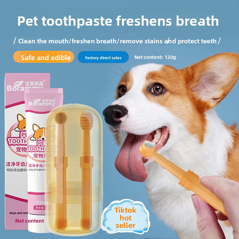 Borammy Edible Toothpaste for Dog Oral Care
