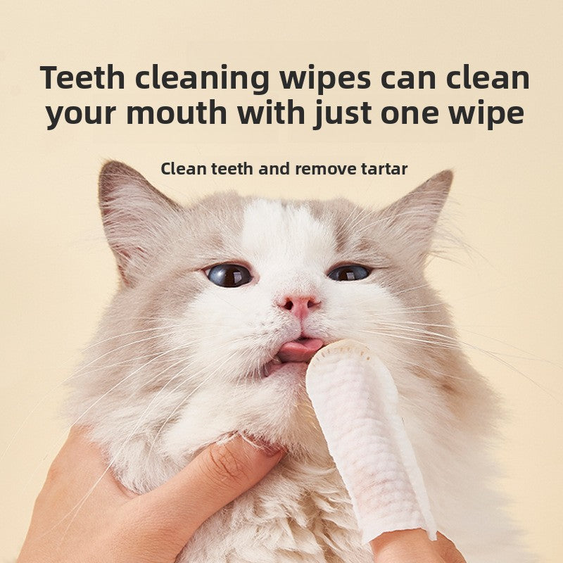 Kinbata x Pet Suki Dental Cleaning Finger Wipes